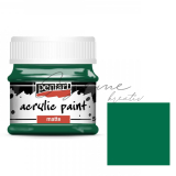 Akrylová farba matná PENTART 50 ml - Jedľová zelená