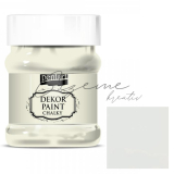 Farba Dekor paint Chalky PENTART 230 ml - Krémová biela
