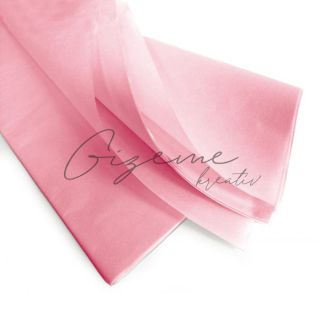 Hodvábny papier SIRIUS 75x50 cm / 24 ks - Ružový