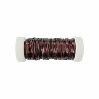 Drôt ovinovací 0,37 mm / 30 m - Hnedý
