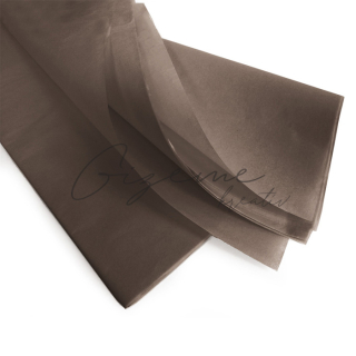 Hodvábny papier SIRIUS 75x50 cm / 24 ks - Šedo hnedý