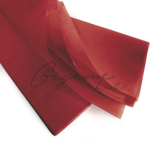 Hodvábny papier SIRIUS 75x50 cm / 24 ks - Červený