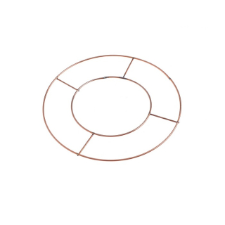 Kovový kruhový základ na veniec 15 cm 
