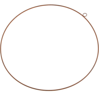 Kovový kruh 38 cm - Rustik
