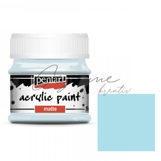 Akrylová farba matná PENTART 50 ml - Ľadovo modrá