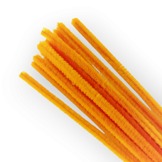 Žinilkový drôt 6 mm - Svetlo oranžový
