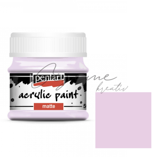 Akrylová farba matná PENTART 50 ml - Pastelová fialová
