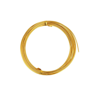 Hliníkový drôt ARTEMIO 1,5 mm - Zlatý