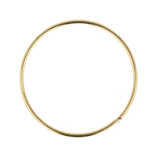 Kovový kruh ARTEMIO 20 cm - Zlatý