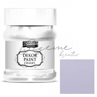 Farba Dekor paint chalky PENTART 230 ml - Svetlo fialová