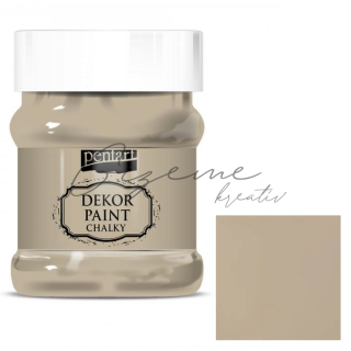 Farba Dekor paint Chalky PENTART 230 ml - Cappuccino